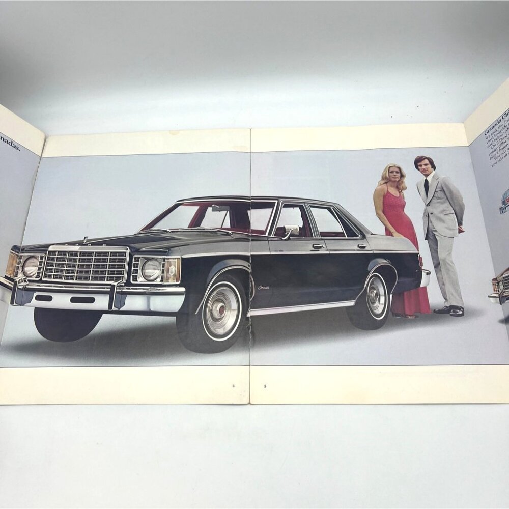 1975 Ford Granada Mustang Pinto Showroom Brochures Vintage Auto Advertisements - Picture 3 of 8